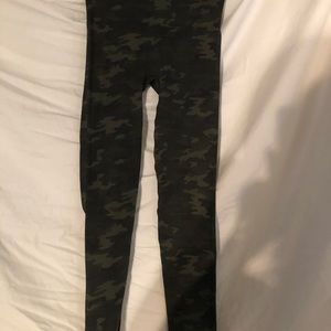 Spanx camo leggings